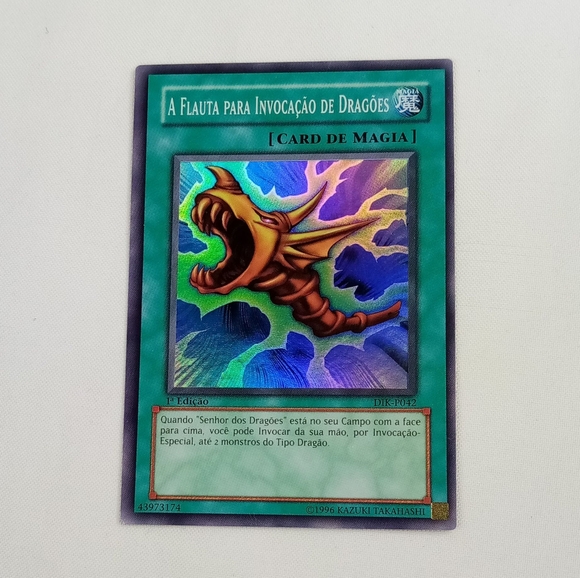 Yu-Gi-Oh A Flaita Para Invocacao Dragons DIK-P042 1st Edition Card - Picture 5 of 7